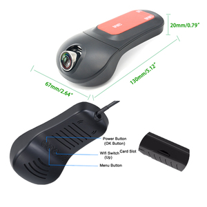 Caméra embarquée pour voiture Novatek 96658, chipset, 1080P, vidéo 24 heures, 1080P, Wifi, caméra embarquée pour voiture - Product Image 2