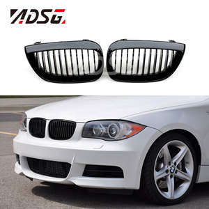 Calandre noire brillante en ABS, 1 pièce, Grille de pare-chocs avant pour <span class=keywords><strong>BMW</strong></span> série 1 E81 <span class=keywords><strong>E87</strong></span> 118i 135i <span class=keywords><strong>116i</strong></span> 2004 — <span class=keywords><strong>2007</strong></span> - Product Image 2