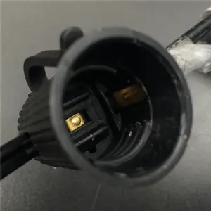 Replacement C7 String Lights Bulb With E12 Base Socket Plastic Plug Socket