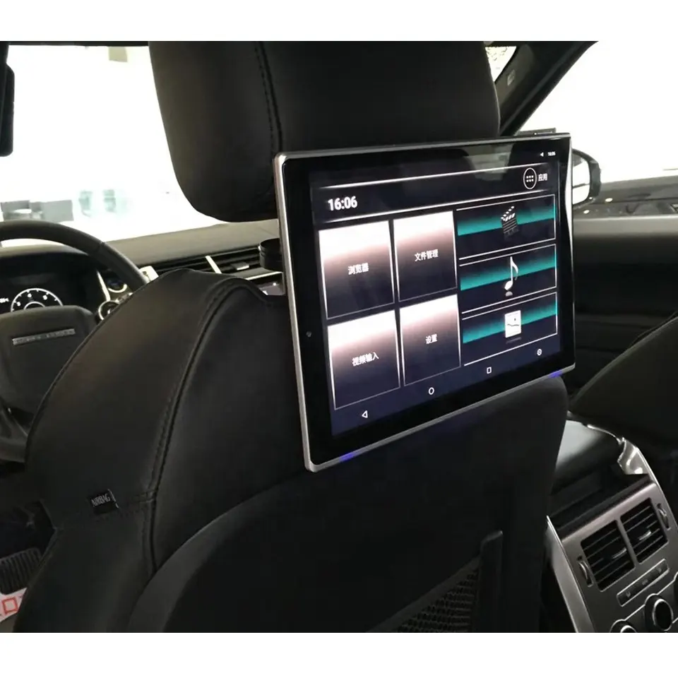 سيارة الروبوت شاشات دي في دي مسند الرأس لاعب شاشة خلفية لاند روفر/رينج روفر/رينج روفر سبورت/إيفوك/فريلاندر/ديسكفري