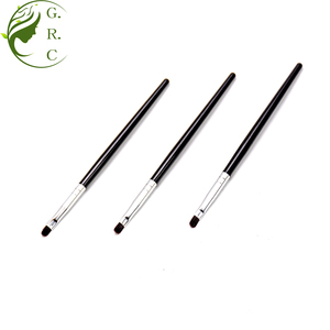 Mini Dùng Một Lần Duy Nhất Màu Đen Nhựa Xử Lý Applicator Biểu Tượng Tùy Chỉnh Mỹ Phẩm Trang Điểm Lip Bàn Chải Nhãn Hiệu Riêng - Product Image 3