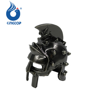 3D Metall Mittelalter liche römische Helm Souvenirs Miniaturen Die Großhandel Zink legierung Europa Modell Digitaldruck Guss 6 Farbe - Product Image 1