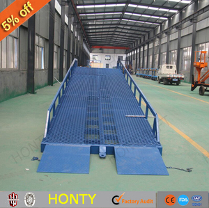 Hontylift precio camión hidráulico plataforma de carga móvil ganado contenedor <span class=keywords><strong>descargar</strong></span> rampa - Product Image 3
