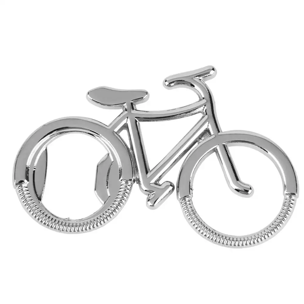 Cute Bike Bicycle Metal Beer Bottle Opener keychain key rings for bike lover biker Creative Gift for Wedding Party
