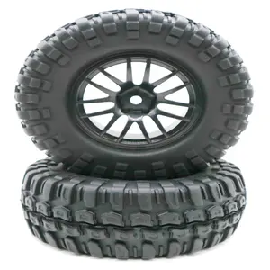 1/10 Масштаб RC гусеничные резиновые колеса шины для 1/10 RC Crawler(210164)