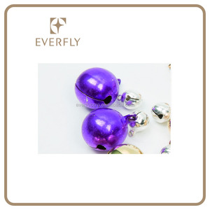Decorativos de plástico de color jingle bell, pintadas cascabeles, pequeños cascabeles - Product Image 4