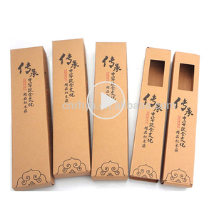 Cose nuove per la vendita fatti a mano kraft contenitore di regalo di carta, scatola di Bacchette - Product Image 1