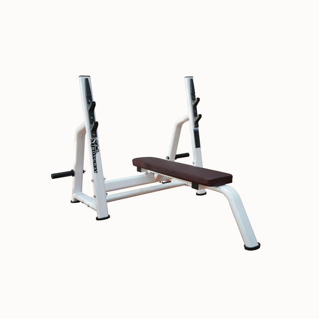 Плоская скамья для тренажерного зала с логотипом на заказ