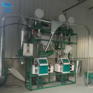 Automatic Industrial Complete Small Scale Wheat Flour Mill Price