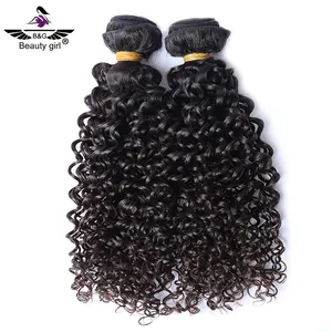 Beauty girl kinky curly human hair weave Full Cuticle Unprocessed crochet hair extension cheap angels kenya hair weaves