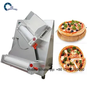 Automatic electric 300mm diameter sheet pizza dough flatter roller machine price