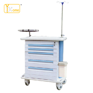 Heiß verkaufte YKS020 Luxus-ABS-Medikamente für Notfall wagen mit Rädern/hochwertigem medizinischen Notfall wagen - Product Image 3