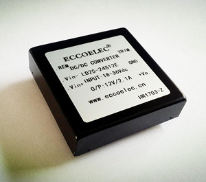 25W DC/DC mô-đun điện 24V đến +/-9V - Product Image 1