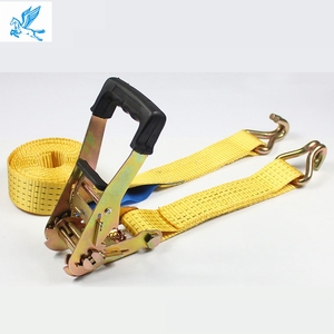 Wholesale 2-Inch Heavy Duty Polyester E Track Auto Retractable <strong>Ratchet</strong> Buckle Swan Hook <strong>Tie</strong> <strong>Down</strong> <strong>Strap</strong> <strong>Set</strong>