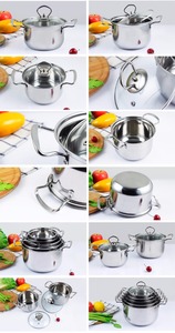 Acero inoxidable nombres de cocina ollas para cocinar - Product Image 3