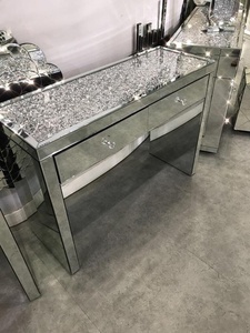 <span class=keywords><strong>Coiffeuse</strong></span> avec tiroirs pour femme, <span class=keywords><strong>coiffeuse</strong></span> avec diamants écrasés, miroir, offre spéciale, - Product Image 3