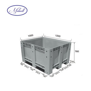 600L קיבולת 1200*1000*760mm גודל חיצוני פלסטיק תיבת מזרן - Product Image 3