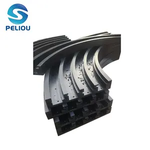 Plastic Chain Guide Rail Uhmw-pe Chain Guides Polyethylene Uhmw Roller Chain Guides Plastic Uhmwpe Polyethylene Guide Rail