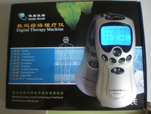 China-Made <span class=keywords><strong>Digital</strong></span> <span class=keywords><strong>Meridian</strong></span> Terapia Massageadores Dezenas Elétricas Acupuntura Máquina para Aplicação Corporal - Product Image 6