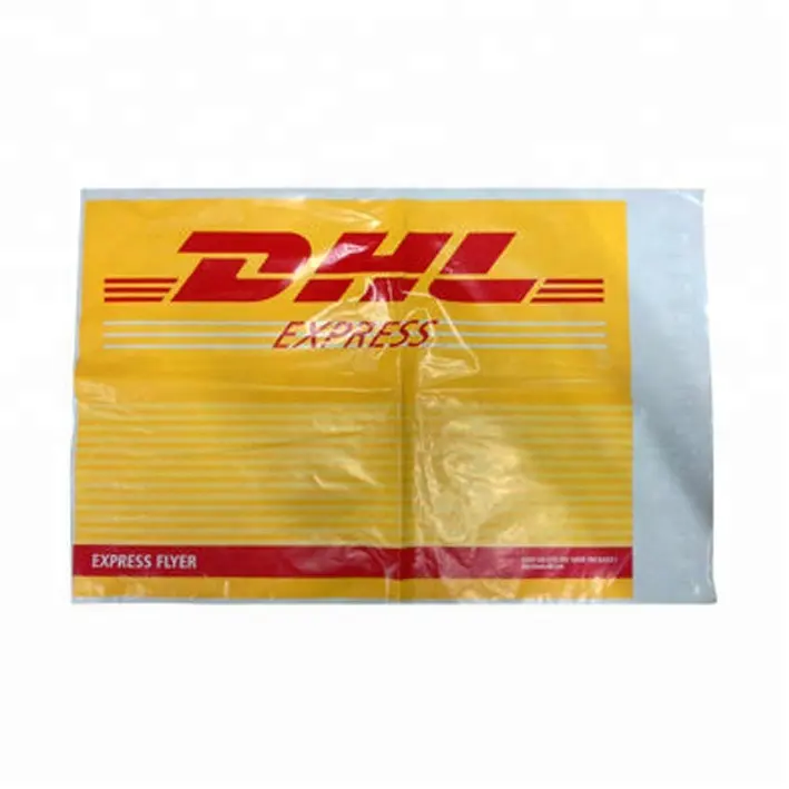 DHL extra large packaging express shipping flyer mail postage plastic courier bag poly mailer bags