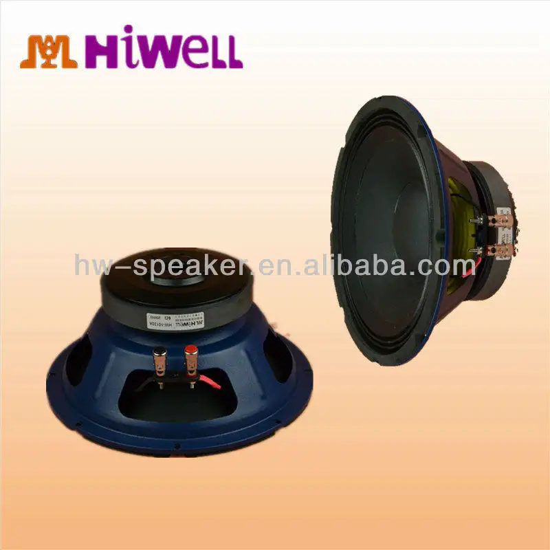 Blue color 10 inch speaker manufacturer in china