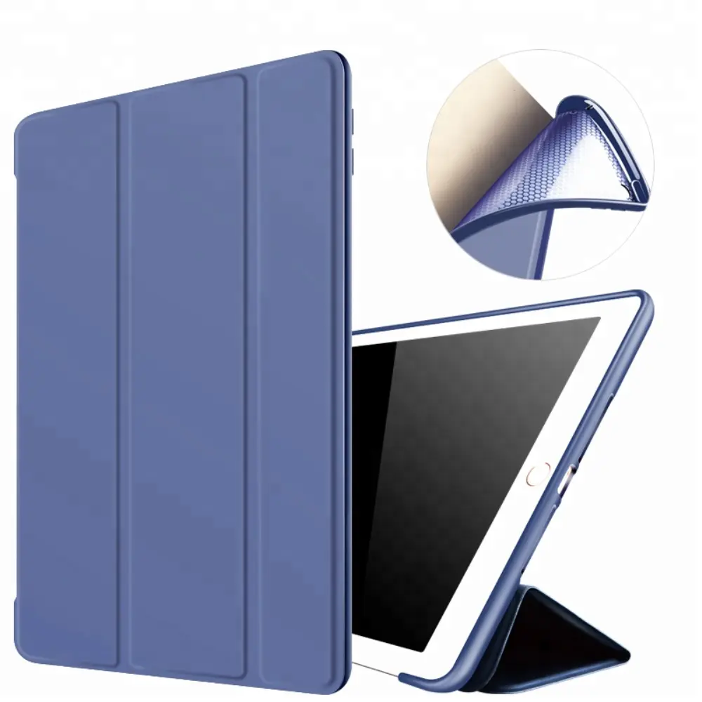 Yeni tasarım silikon tam yumuşak koruyucu tablet kapak ipad ebay Apple Ipad kılıfları için satılık yeni Ipad için