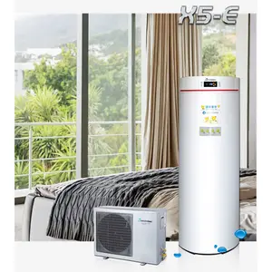 Split Type Heat Pump Water Heater Separate Main Unit And Tank