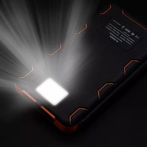 Banque d'alimentation <span class=keywords><strong>solaire</strong></span> pliable de haute qualité 8000mah 10000mah 20000mah avec 2 panneaux solaires, puissance de sortie 20W - Product Image 4