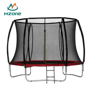Mzone 6 8 10 12 13 14 15 16 Ft Bán Buôn Thể Dục Sợi Thủy Tinh Lớn Vòng Trẻ Em Ngoài Trời Trampoline Với Bóng Rổ Hoop - Product Image 4