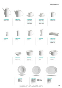 Basalona série en gros bonne qualité restaurant <span class=keywords><strong>buffet</strong></span> dîner plaque <span class=keywords><strong>blanc</strong></span> hôtel assiettes en porcelaine - Product Image 6