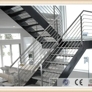 Stainless steel staircase railing designs picture