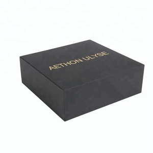 Caja <span class=keywords><strong>de</strong></span> Zapatos Grande <span class=keywords><strong>de</strong></span> Cartón Negro Mate para Empaque, <span class=keywords><strong>Comprar</strong></span> - Product Image 3