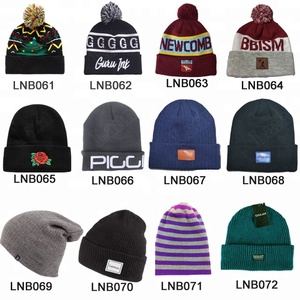 Thời Trang Phố Anh Câu Lạc Bộ Bobble Hat Puff Bóng Top Tùy Chỉnh Hip-Hop Trượt Tuyết Beanie Hat, Vui Dệt Kim Hat - Product Image 6