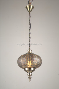 <span class=keywords><strong>Marruecos</strong></span> moderno estilo chino de la vendimia hierro forjado bola globo colgante lámpara colgante linterna lámpara - Product Image 3