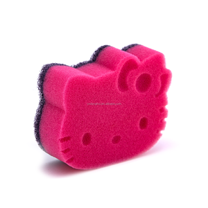 Wohsin Brosse de nettoyage de cuisine double face à usage quotidien durable Éponge personnalisable Tampon de style Harry Kutti - Product Image 1