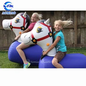 Kids And Adult Inflatable Pony Horse Race Game
