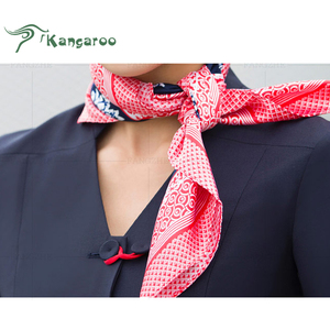 Moderno personalizado <span class=keywords><strong>de</strong></span> algodón <span class=keywords><strong>de</strong></span> las señoras Spandex aerolínea anfitriona <span class=keywords><strong>azafata</strong></span> <span class=keywords><strong>uniforme</strong></span> - Product Image 6