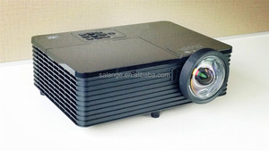 Alto brillo verdadero multimedia 3D holográfico proyector dlp de <span class=keywords><strong>tiro</strong></span> <span class=keywords><strong>corto</strong></span> 4 k lúmenes lente ojo de pez - Product Image 1