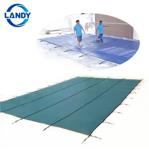 Capas de inverno para piscina, para piscina no chão, malha de segurança, acessórios para piscina