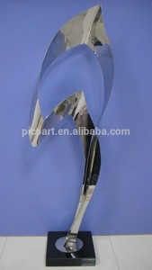 pico de arte moderno de pulido de acero inoxidable de <span class=keywords><strong>la</strong></span> estatua - Product Image 5
