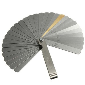 32 pcs 0.04-0.88mm עובי מד נירוסטה מילוי מד עבור פער - Product Image 1