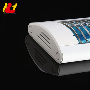 2X18W 20W Đôi Đèn IP65 Chống Bụi Tri Bằng Chứng Tinh Khiết <span class=keywords><strong>T5</strong></span> T8 LED Ống Kính Lưới Tản Nhiệt Trần Huỳnh Quang Ánh Sáng Lịch Thi Đấu - Product Image 5