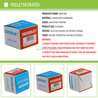 Boîte d'Emballage Personnalisée en Carton de Papier Couché Blanc Gris 300g, Fabrication OEM, Impression de Logo, Pas Chère, Chine Alibaba