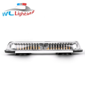 GDwllighting 44 LED 17 นิ้วคําเตือนฉุกเฉินกระ<span class=keywords><strong>พริบ</strong></span>รถบรรทุกก่อสร้าง LED มินิบาร์หลังคา Strobe Light - Product Image 1