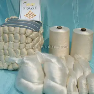 الصين 100% اليد نسج خيوط الحرير مع 210nm/2 ، نسج الحرير السجاد غزل 140nm/2 ، مخزون ضخم النسيج المنتج ، من SPO ، TongXiang
