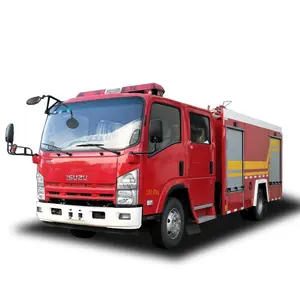 NEW 4*2 소방 구조 서비스 차량, 3000L 공항 화재 거품 및 물 첨부 소방 트럭