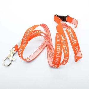 Tùy Chỉnh Hài Hước Kim Loại Key Hai Clip Móc Thêu Dệt Vải Cá Nhân Dây Cô Gái Cổ Dây Buộc Chất Lượng Cao Cho Phụ Nữ - Product Image 6