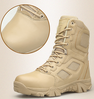 Bottes Tactiques Homme Gina Marque Imperméables Légères de Randonnée et de Travail, Bottes du Désert Respirantes