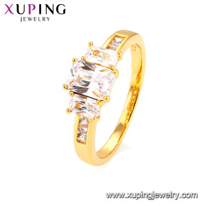 <span class=keywords><strong>Anillo</strong></span> de Dedo de <span class=keywords><strong>Oro</strong></span> de <span class=keywords><strong>24k</strong></span> de Lujo para Novia o Mujer, <span class=keywords><strong>Anillo</strong></span> de Compromiso y Boda Genuino Xuping 15074 - Product Image 4