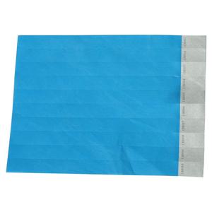 Phong cách mới một lần 1070 Neon màu xanh mềm <span class=keywords><strong>Tyvek</strong></span> giấy Vòng đeo tay dây đeo cổ tay cho sự kiện trường học - Product Image 4